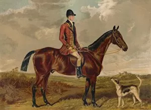 Hunting Dress Gallery: Mr Charles Davis - Huntsman of the Royal Buckhounds, c1860s, (c1879). Creator: Francis Grant