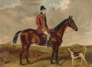 Sir Francis Gallery: Mr Charles Davis - Huntsman of the Royal Buckhounds, c1860s, (c1879). Creator: Francis Grant