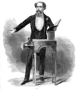 Final Prints: Mr. Charles Dickens's last reading, 1870. Creator: Unknown