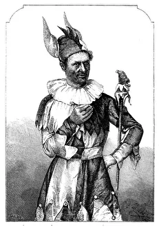 Mr. Compton, of the Theatre Royal Haymarket, as Touchstone, 1857. Creator: Joseph Swain. Mr. Compton, of the Theatre Royal Haymarket, as Touchstone, 1857. Creator: Joseph Swain