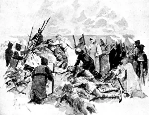 Marie Louise Lajeunesse Prints: Mr. Cowen's new opera, 'Harold': the discovery of Harold's body on the battlefield of Hastings