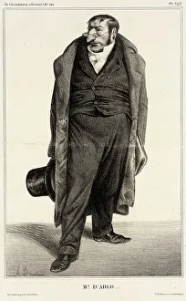 Mr. d'Argo, 1833. Creator: Honore Daumier