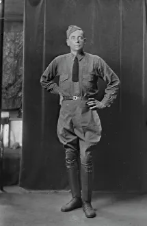 Puttee Prints: Mr. Donald Spencer, portrait photograph, 1918 Aug. 6. Creator: Arnold Genthe