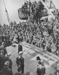 Anthony Eden Collection: Mr. Eden with the Anzacs, 1940, (1940)