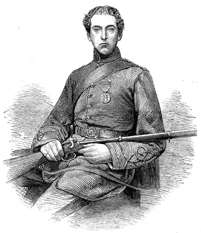 Rifleman Prints: Mr. Edward Ross, the Rifle Champion of England - from a photograph by Claudet