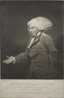Charles Howard Hodges Prints: Mr. Edwin in the Character of Lingo
