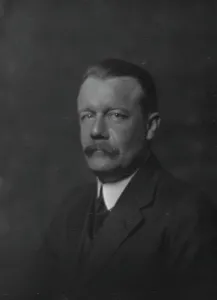 Mr. F. Barthels, portrait photograph, 1919 Mar. 24. Creator: Arnold Genthe