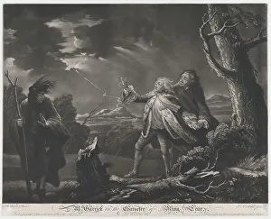 Producer Prints: Mr. Garrick in the Character of King Lear (Shakespeare)