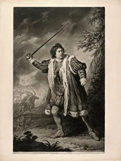 Mr. Garrick in Richard the Third, published April 28, 1772. Creator: John Dixon. Mr. Garrick in Richard the Third, published April 28, 1772. Creator: John Dixon