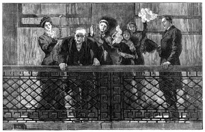 Mr Gladstone Addressing the Crowd from the Balcony, late 19th century Mr Gladstone Addressing the Crowd from the Balcony, late 19th century