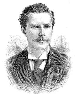 Mr. H. J. C. Cust, M.P. for the Stamford and Bourne Division of Lincolnshire, 1890. Creator: R. Taylor