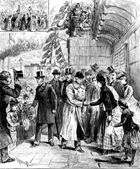 Henry Stanley Prints: Mr. H. M. Stanley's return to England, 1890. Creator: R. Taylor