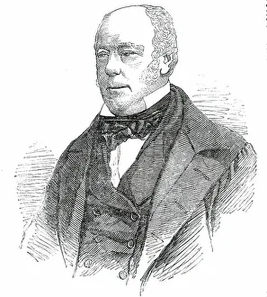 Solicitor General Prints: Mr. Hatchell, M.P. for Windsor, 1850. Creator: Unknown