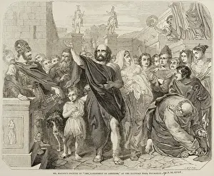 Mr Haydon's picture of "The Banishment of Aristides" at the Egyptian Hall, Piccadilly<br>, 1846
