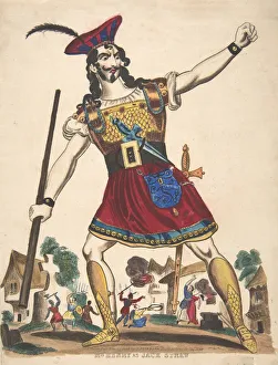 Theatrical Costume Collection: Mr. Henry as Jack Straw, 1848. 1848. Creator: Anon