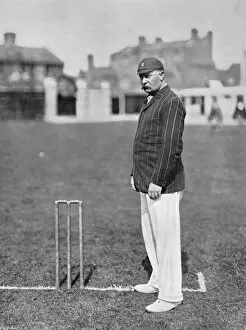Rouch Gallery: Mr HGP Owen, Essex cricketer, c1899. Artist: WA Rouch