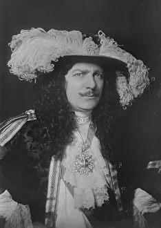Cavalier Prints: Mr. Holbrook Blinn, in costume, 1919 Mar. 6. Creator: Arnold Genthe
