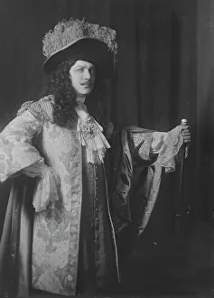 Cavalier Prints: Mr. Holbrook Blinn, in costume, 1919 Mar. 6. Creator: Arnold Genthe