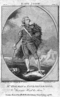 Images Dated 20th January 2007: Mr Holman in Faulconbridge, 1786.Artist: Thornthwaite