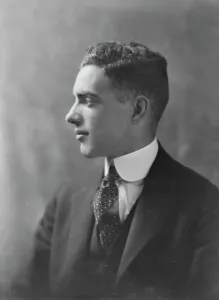 Mr. Houghton, portrait photograph, 1918 June 11. Creator: Arnold Genthe
