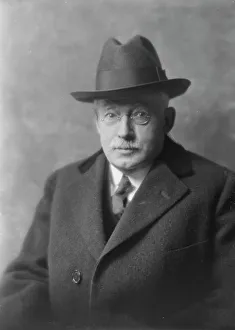 Mr. H.V. Jones, portrait photograph, 1918 Mar. 16. Creator: Arnold Genthe