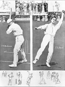 Cricketers Prints: Mr. J. N. Buchanan, captain of the Cambridge Eleven