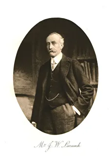 Racehorse Owner Prints: Mr. J. W. Larnach, 1911. Creator: Unknown