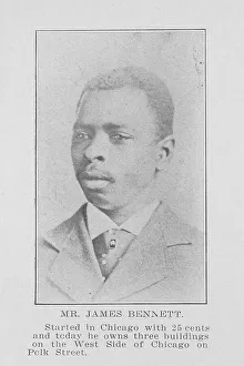 Property Prints: Mr. James Bennett; Started in Chicago with 25 cents and today he owns three buildings