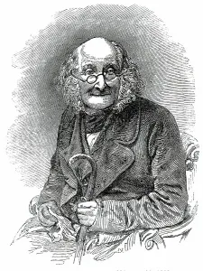 Whiskers Prints: Mr. James Colman, aged 100, Feb. 14, 1850. Creator: Unknown