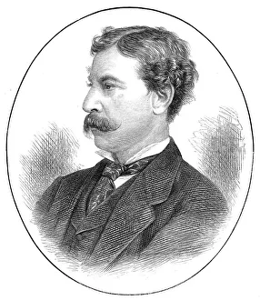 John Rowlands Prints: Mr. James Gordon Bennett, proprietor of the New York Herald, 1872. Creator: Unknown
