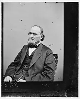 Ulysses Simpson Grant Collection: Mr. Jesse Grant, between 1855 and 1865. Creator: Unknown