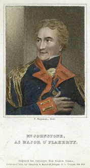 Johnstone Prints: Mr Johnstone as Major O Flaherty, 1818. Artist: Thomas Charles Wageman