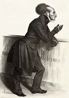 La Caricature Prints: Mr. Joliv... 1833. Creator: Honore Daumier