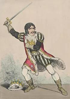 Richard Iii Gallery: Mr. Kean in the Character of Richard the Third, ca. 1814. ca. 1814