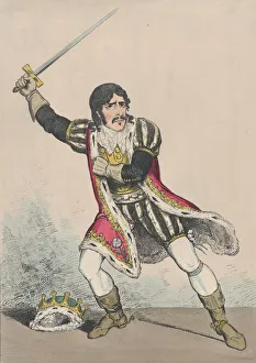Cruikshank Prints: Mr. Kean in the Character of Richard the Third, ca. 1814. ca. 1814