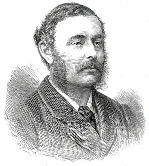 Ridley Matthew White Prints: Mr. M. W. Ridley, 1876. Creator: Unknown