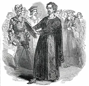 Mr. MacReady, as Richard II, at the Haymarket Theatre, 1850. Creator: Unknown