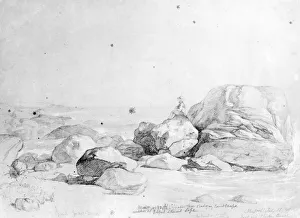 Mason Prints: Mr. Mason by the Sea, 1849. Creator: Daniel Huntington