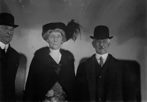 Malaria Prints: Mr. & Mrs. C. Gorgas, between c1910 and c1915. Creator: Bain News Service
