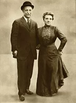 Bowler Hat Collection: Mr. and Mrs. George Lansbury in 1910, (1935). Creator: Unknown