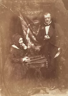 Adamson Hill And Gallery: Mr and Mrs John Thomson Gordon, 1843-47. Creators: David Octavius Hill, Robert Adamson