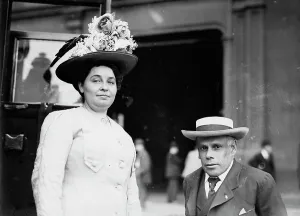 Mr. and Mrs. Marshall Wilder, 1910. Creator: Bain News Service