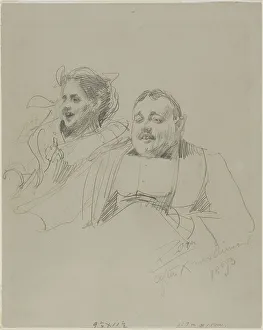 Zorn Anders Prints: Mr. and Mrs. Raymond Johnson, 1893. Creator: Anders Leonard Zorn