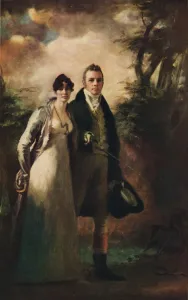 Arm In Arm Prints: Mr. and Mrs. Robert Campbell of Kailzie, c1805, (1926). Artist: Henry Raeburn
