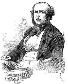 Mr. Peter Cunningham, F.S.A. - from a photograph by Cundall, 1856. Creator: Unknown
