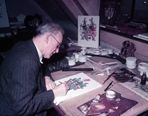 College Prints: Mr. Powell (Herald Painter), College of Arms