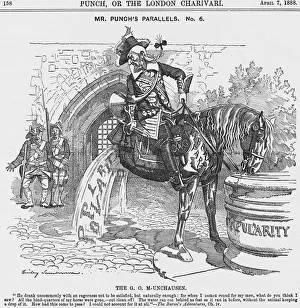 Unpopular Prints: Mr. Punchs Parallels. No. 6, 1888. Artist: Joseph Swain