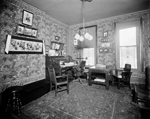 Wall Paper Prints: Mr. Raemick's office, Whitney Warner Publishing Co