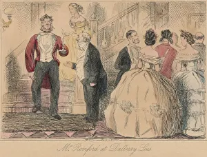 Mr Romford at Dalberry Lees, 1865. Artist: John Leech