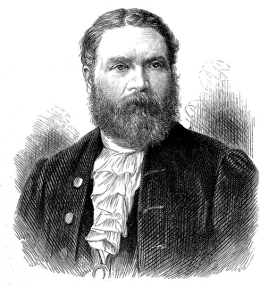 Sheriff Prints: Mr. Sheriff Johnson, 1873. Creator: Unknown